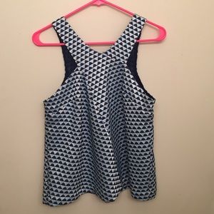 Anthropologie Sleeveless Racerback Top