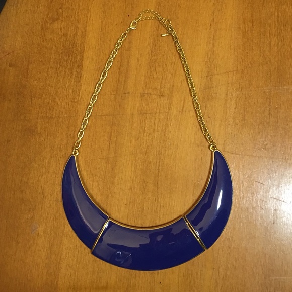 Blue Statement Necklace