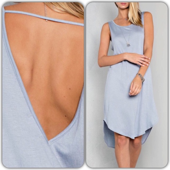 LAST ONE❗️Vintage Hi-Low Hem Dress - Picture 3 of 3