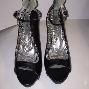 Shoe dazzle shoes size 10 m black new