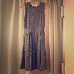 Pleated sweat shirt dress from Madewell.