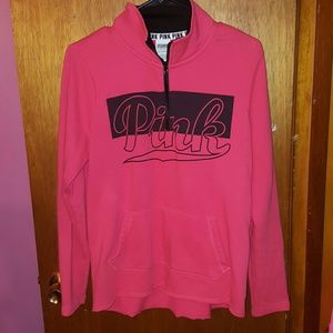 🔥SALE ENDING 🔥 SAVictoria's secret PINK half zip