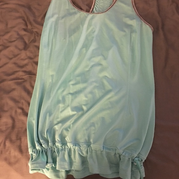 Lululemon top. No bra inside