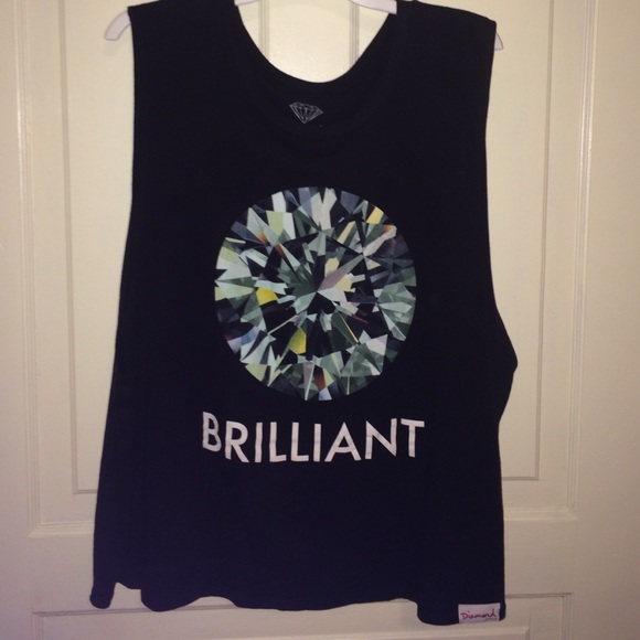Girls Diamond Supply muscle tank