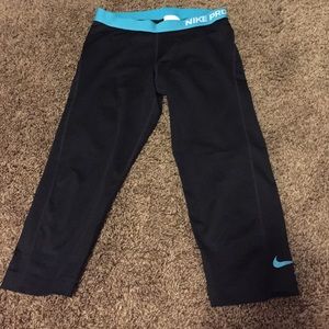 Crop nike pro leggings