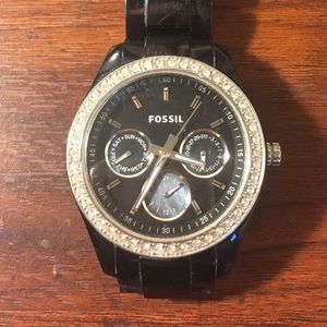 Sale 🕶 Black Fossil Watch