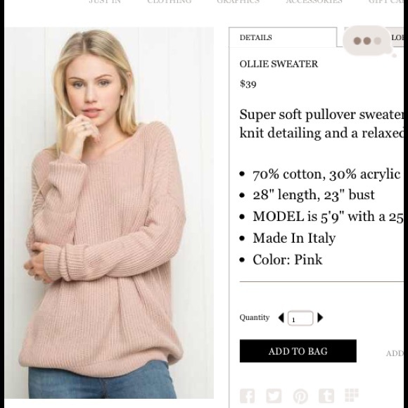 Brandy Melville Ollie sweater