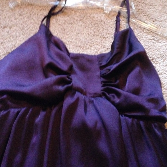 Purple Bow Prom Dress - Picture 3 of 4