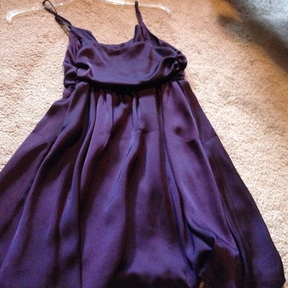 Purple Bow Prom Dress - Picture 4 of 4