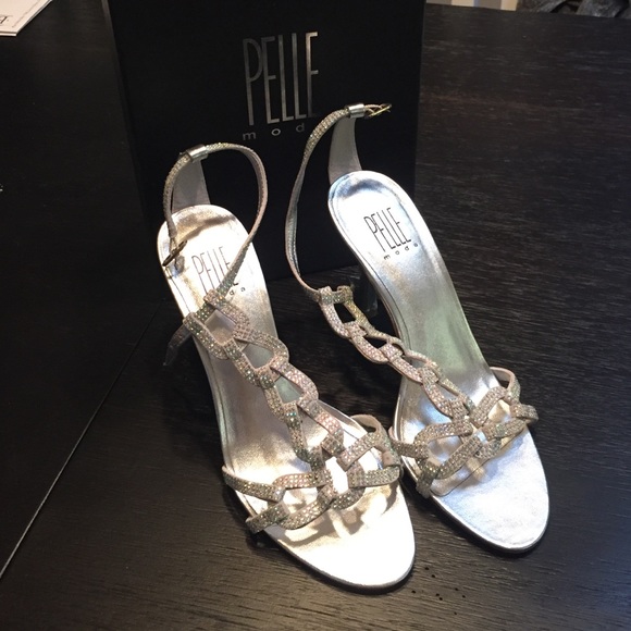 Pelle Moda Crystal Heels