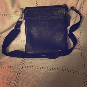 Black coach purse