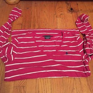 Ralph Lauren Sport-long sleeve striped shirt