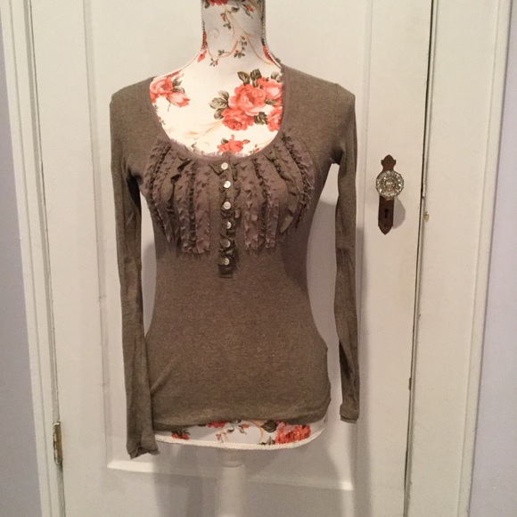 Banana republic long sleeve tee xs