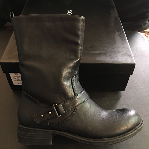 Sole Society moto boots