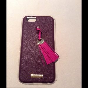 NWT Henri Bendel tassel iPhone 6/6s case