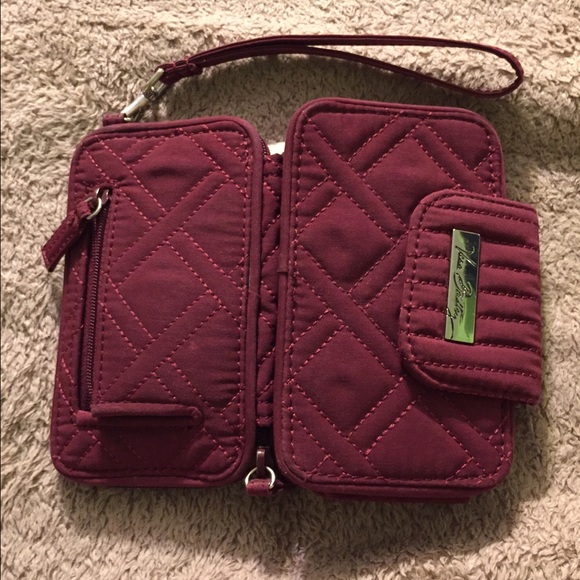Vera Bradley all in one wristlet