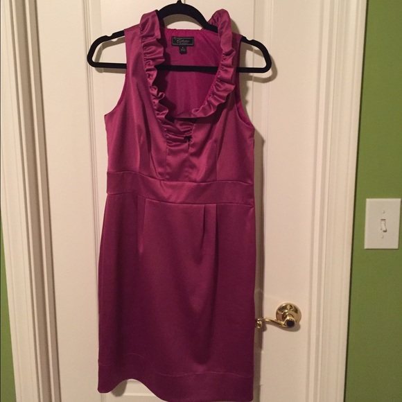 Ruffled Purple Dress