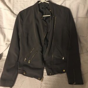 Soft grey jacket. Very lightweight. Medium.