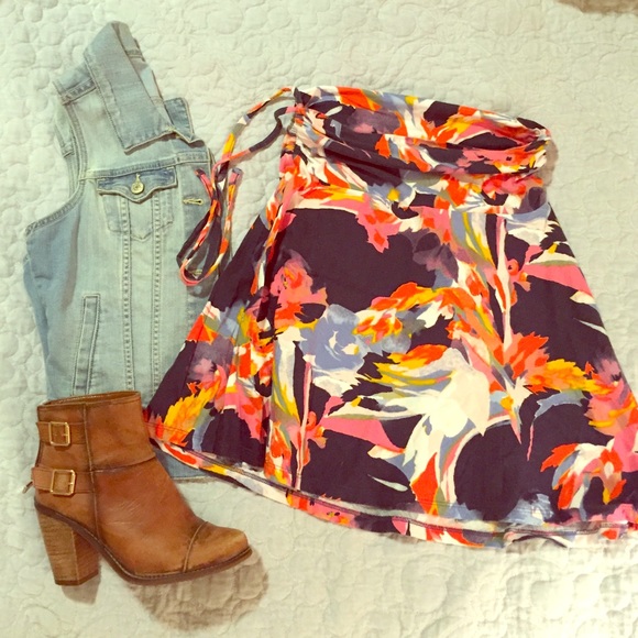 Patagonia floral skirt