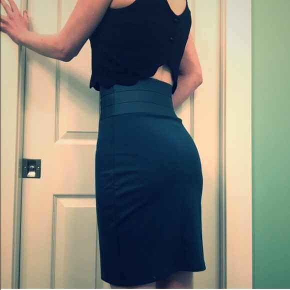 Max Studio Dresses & Skirts - Teal Pencil Skirt | Max Studio | High Waist Midi