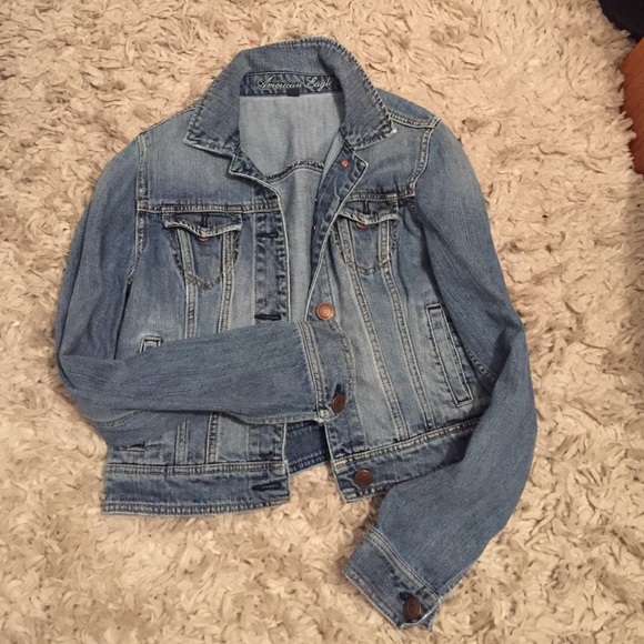 American Eagle blue jean jacket