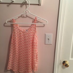 Old Navy floral tank top