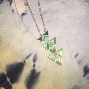 Chevron/Triangle Necklace