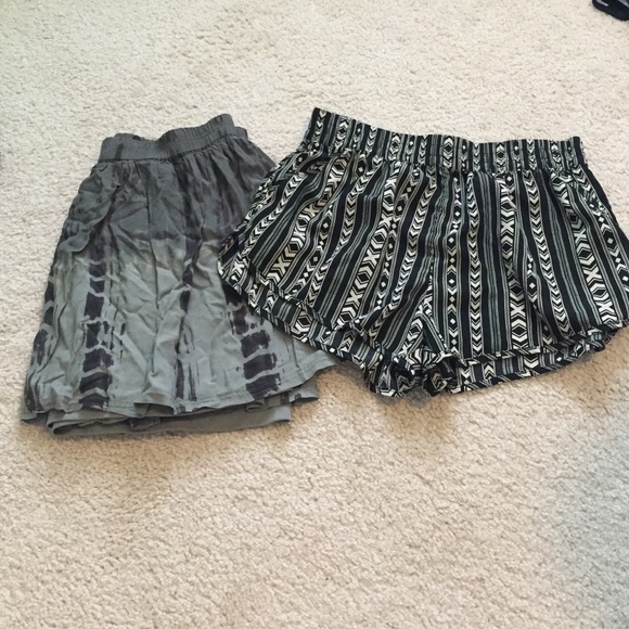 BUNDLE skater skirt and flowy shorts
