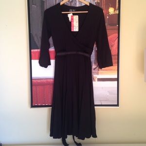 DEPT black jersey dress