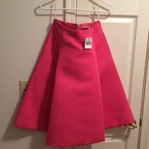 Kate spade pink full midi skirt