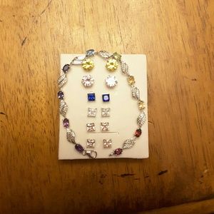 Earrings and Bracelet bundle