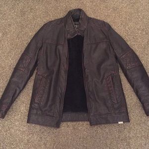 Men's leather jacket