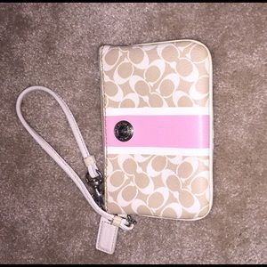 Small Coach Wristlet
