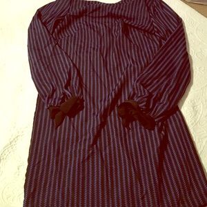 Black and blue dress-perfect for weddings, event