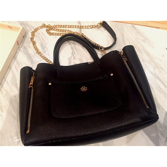 Ann Taylor Signature Crossbody Tote