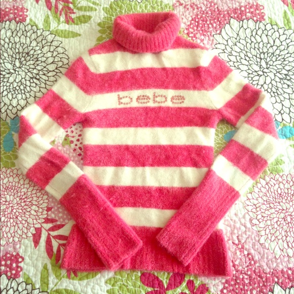 Bebe Fuzzy Sweater