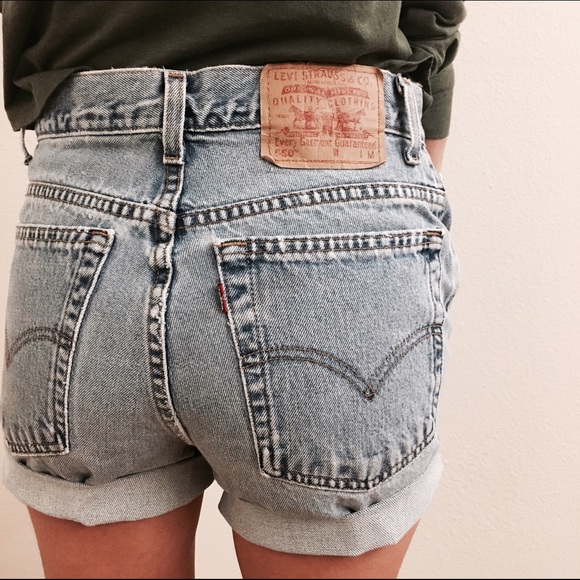 Levi's Pants - *Sold* Levi's Cuffed High Waisted Shorts