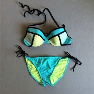 Color Block Bikini