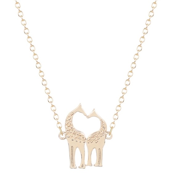 • Giraffe Love Necklace • - Picture 3 of 3