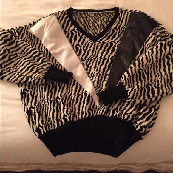 Vintage 80's style sweater