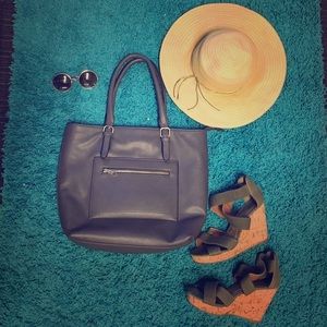 New York & Company Cork Wedges