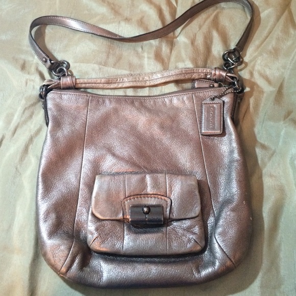 Coach bag- cross body or held