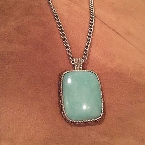 Lucky Brand Semi-Precious Gem Necklace