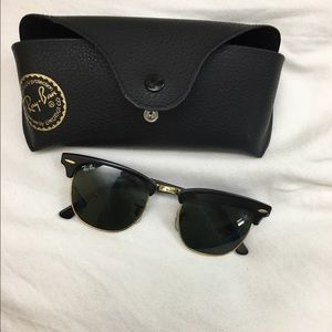 Black ray ban club masters