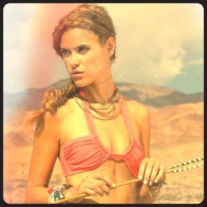 Boys + Arrows Light Coral Bikini - Medium