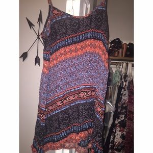 Boho mini dress