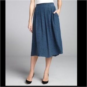 Geren Ford Silk Pleated Skirt