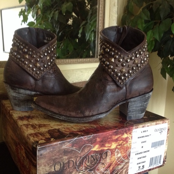 Old Gringo Shoes - **SOLD**Old Gringo Studded Ankle Boots