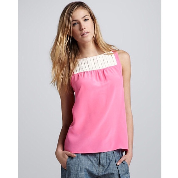 MARC by MARC JACOBS Bowery Colorblock Silk Too, M - Picture 1 of 3
