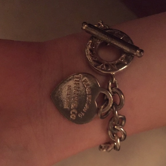 Tiffany & Co. Silver charm bracelet 👑